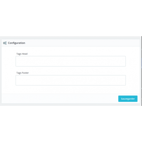 Prestashop tags header et footer Prestashop tags header et footer